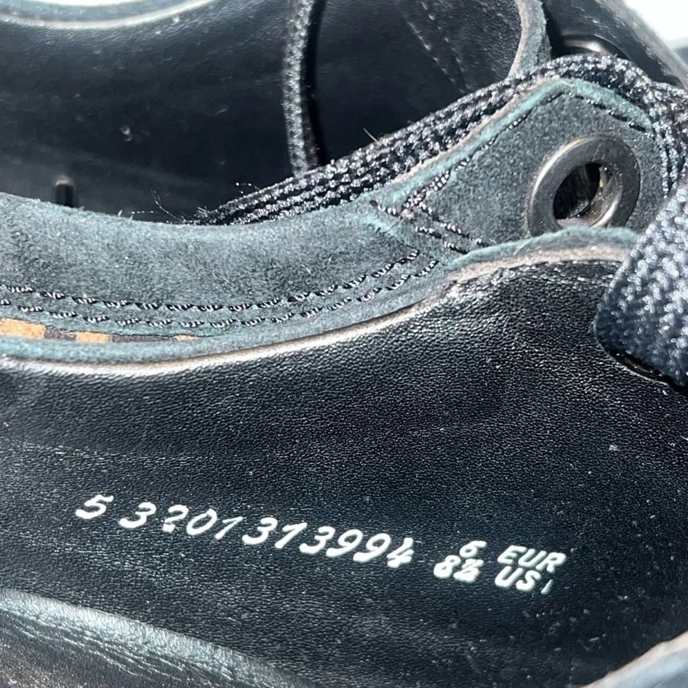 8.5 Mephisto Bretta Leopard Print Leather Sneakers - Picture 7 of 7
